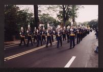 Marching Band in Homecoming Parade